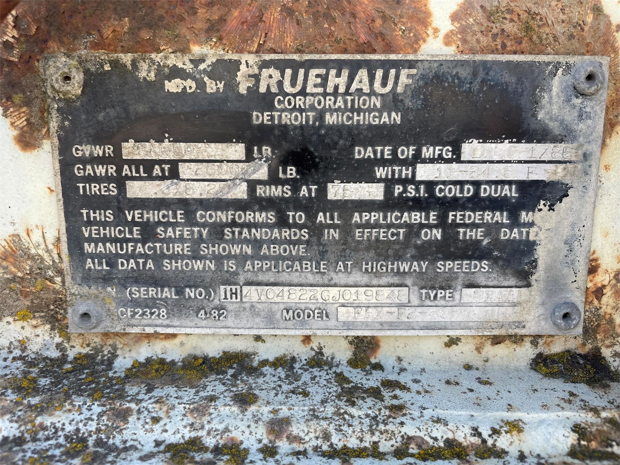 1986 FRUEHAUF - image 6 of 6