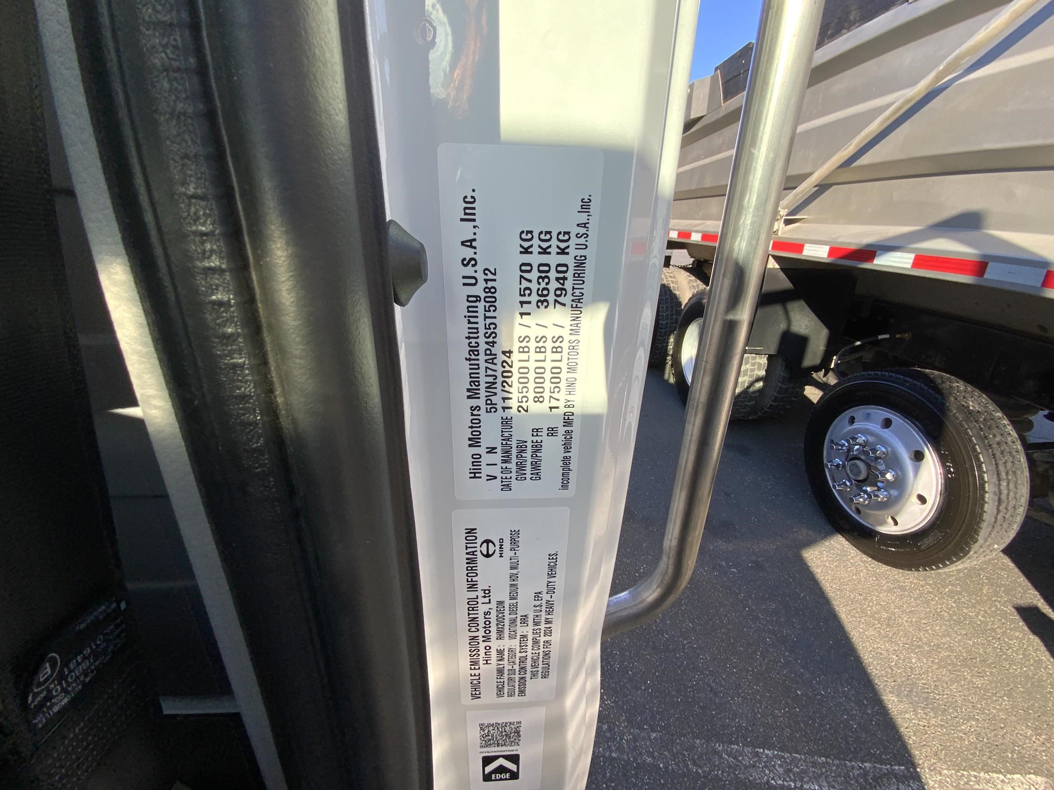 2025 HINO L6 9039207080 2025 HINO L6 9039207080