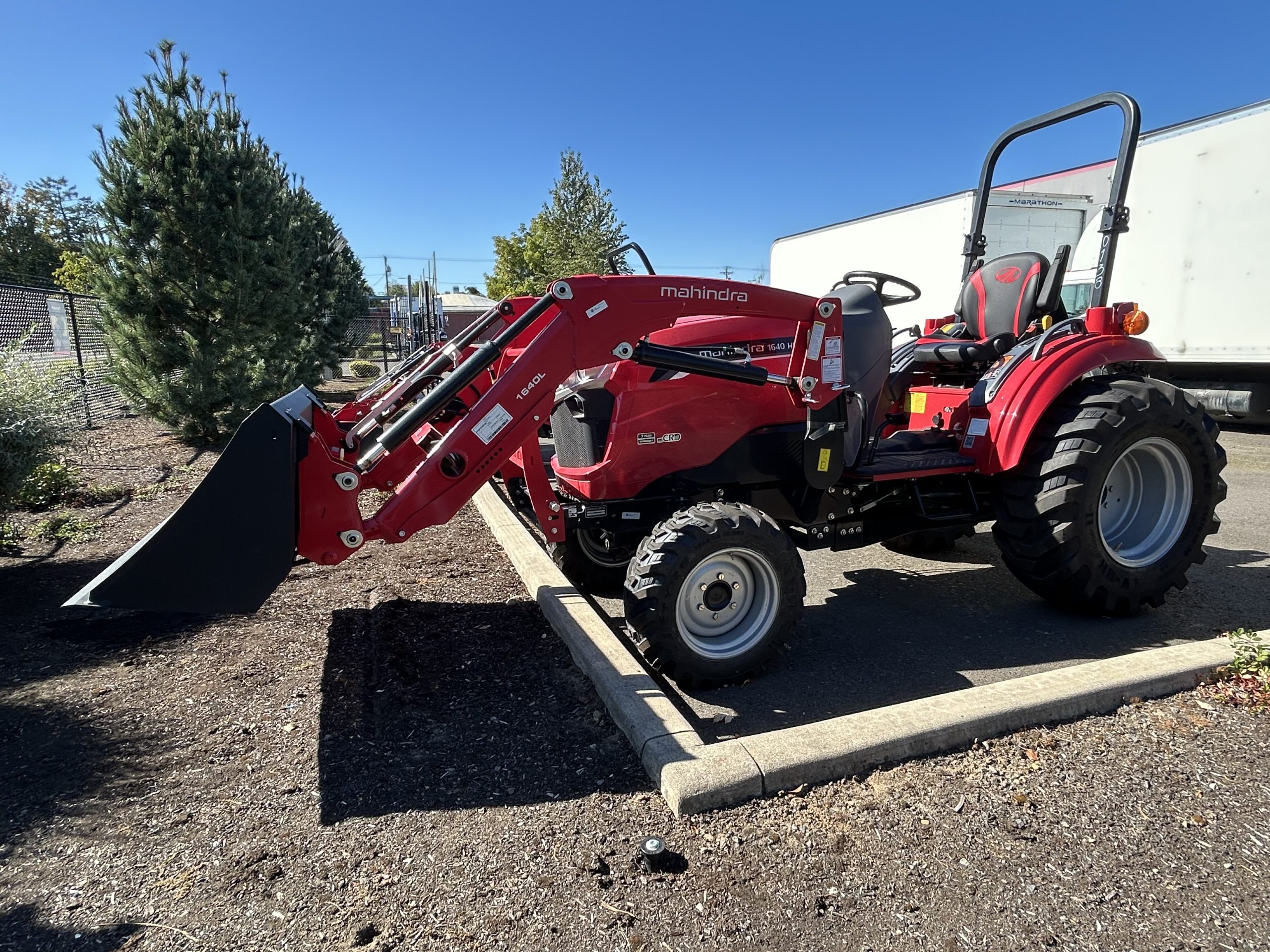 Mahindra 1640 Compact Tractor – 38.7 HP Diesel Utility Tractor with HST or Shuttle, 4WD, Loader & 3-Point Hitch - image 2 of 6