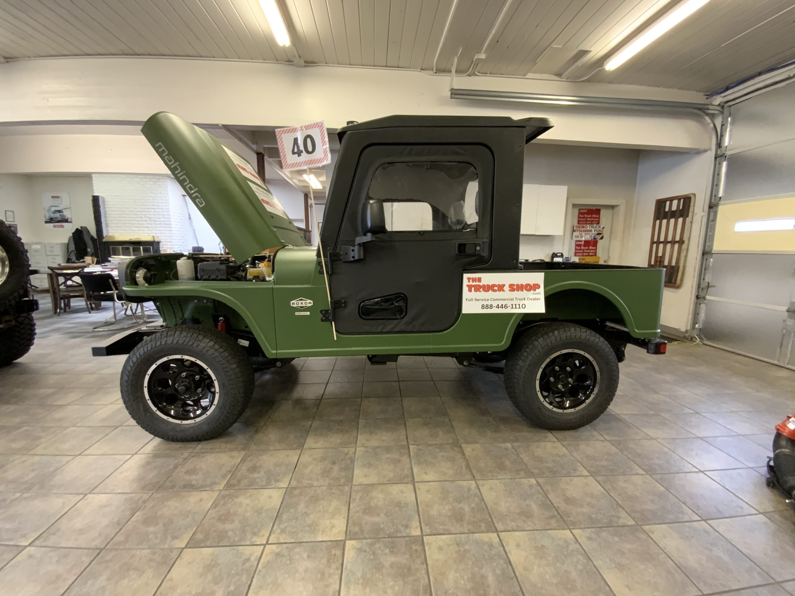 Mahindra ROXOR Green HD Diesel Utility Vehicle | 2.7L Turbo Diesel | 3,500 LB Towing - image 1 of 6